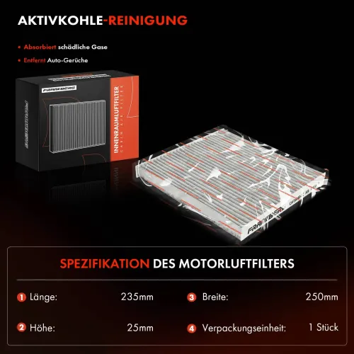 Filter, Innenraumluft Frankberg 5481FB0030014 Bild Filter, Innenraumluft Frankberg 5481FB0030014