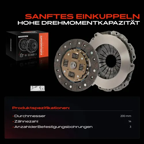 Kupplungssatz Frankberg 5481FB0030172 Bild Kupplungssatz Frankberg 5481FB0030172