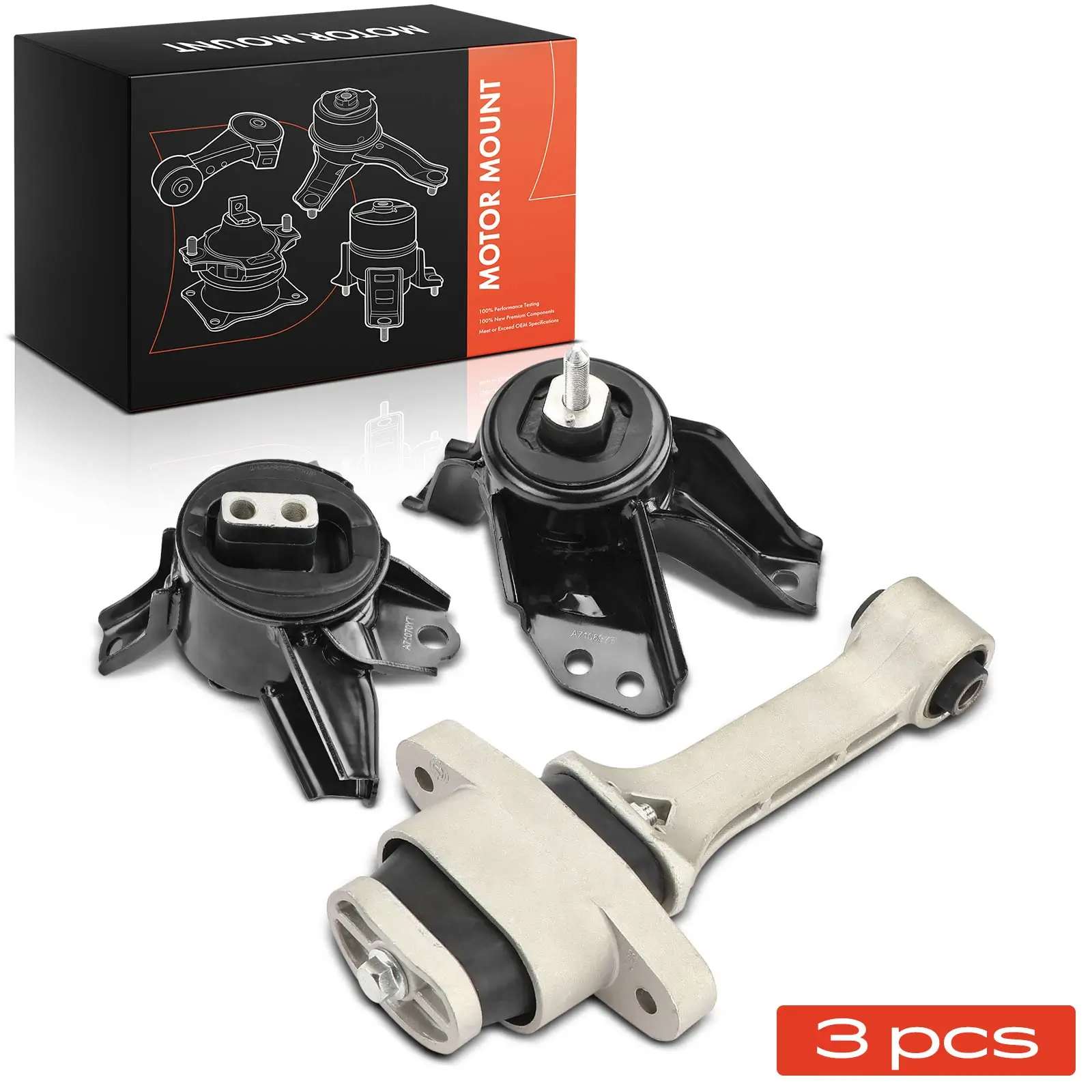 Lagerung, Motor Vorderachse links Frankberg 5481FB0030260