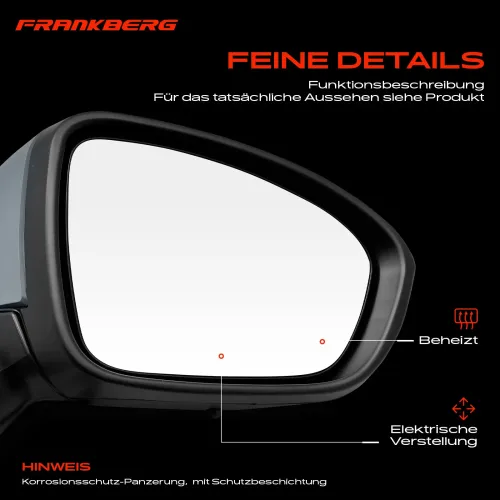 Außenspiegel Außenspiegel rechts Frankberg 5481FB0030414 Bild Außenspiegel Außenspiegel rechts Frankberg 5481FB0030414