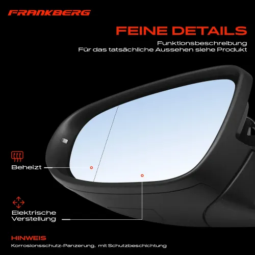 Außenspiegel Außenspiegel links Frankberg 5481FB0030422 Bild Außenspiegel Außenspiegel links Frankberg 5481FB0030422
