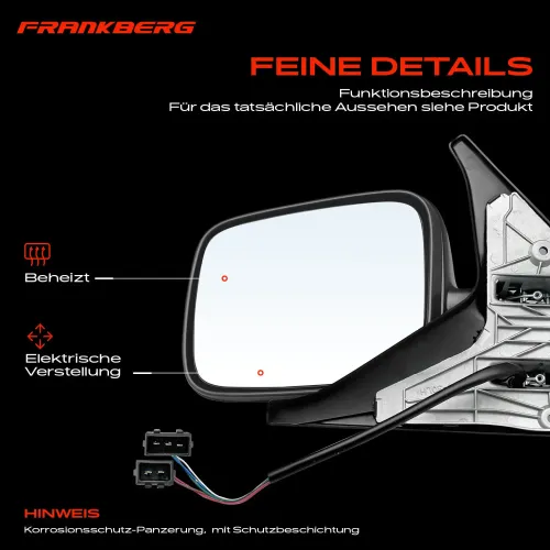 Außenspiegel Außenspiegel links Frankberg 5481FB0030424 Bild Außenspiegel Außenspiegel links Frankberg 5481FB0030424