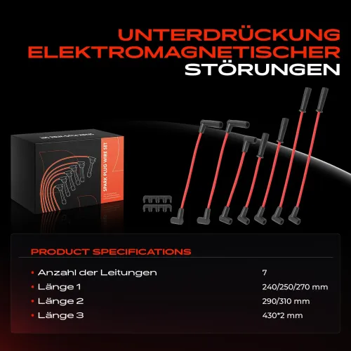 Zündleitungssatz Frankberg 5481FB0030563 Bild Zündleitungssatz Frankberg 5481FB0030563