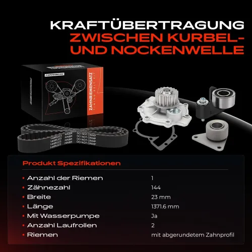 Zahnriemensatz Frankberg 5481FB0030596 Bild Zahnriemensatz Frankberg 5481FB0030596