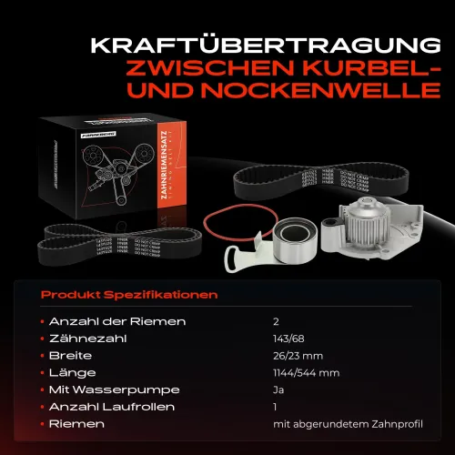 Zahnriemensatz Frankberg 5481FB0030597 Bild Zahnriemensatz Frankberg 5481FB0030597