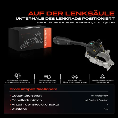 Lenkstockschalter Frankberg 5481FB0030637 Bild Lenkstockschalter Frankberg 5481FB0030637