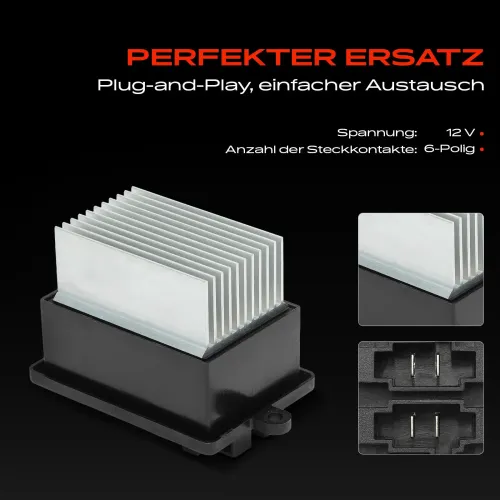 Regler, Innenraumgebläse 12 V Frankberg 5481FB0030656 Bild Regler, Innenraumgebläse 12 V Frankberg 5481FB0030656