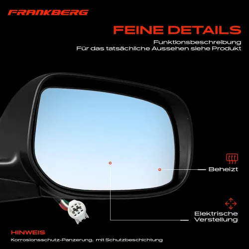Außenspiegel Außenspiegel rechts Frankberg 5481FB0030682 Bild Außenspiegel Außenspiegel rechts Frankberg 5481FB0030682
