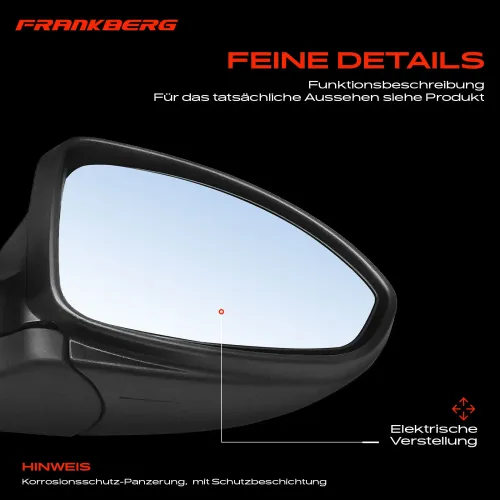 Außenspiegel Außenspiegel rechts Frankberg 5481FB0030687 Bild Außenspiegel Außenspiegel rechts Frankberg 5481FB0030687
