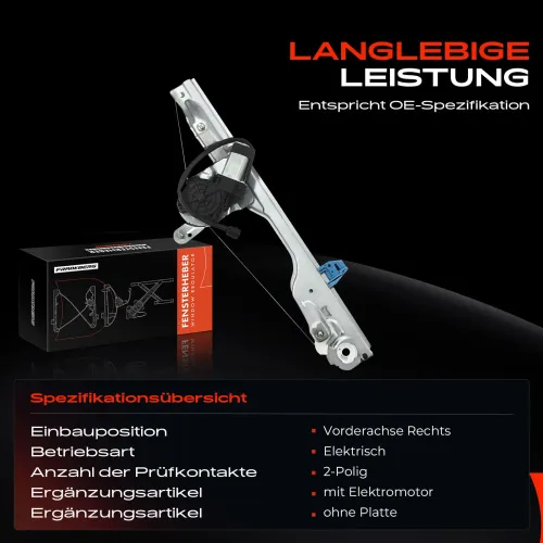 Fensterheber vorne rechts Frankberg 5481FB0030688 Bild Fensterheber vorne rechts Frankberg 5481FB0030688