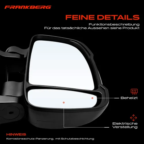 Außenspiegel Außenspiegel rechts Frankberg 5481FB0030692 Bild Außenspiegel Außenspiegel rechts Frankberg 5481FB0030692