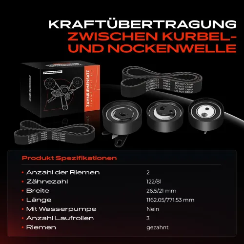 Zahnriemensatz Frankberg 5481FB0030694 Bild Zahnriemensatz Frankberg 5481FB0030694