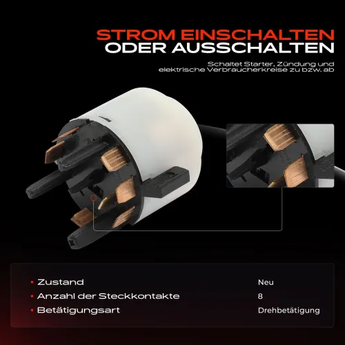 Zünd-/Startschalter Frankberg 5481FB0030770 Bild Zünd-/Startschalter Frankberg 5481FB0030770