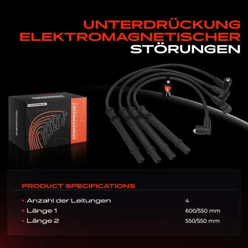 Zündleitungssatz Frankberg 5481FB0030783 Bild Zündleitungssatz Frankberg 5481FB0030783
