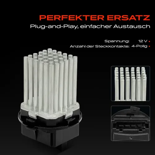 Regler, Innenraumgebläse 12 V Frankberg 5481FB0030795 Bild Regler, Innenraumgebläse 12 V Frankberg 5481FB0030795