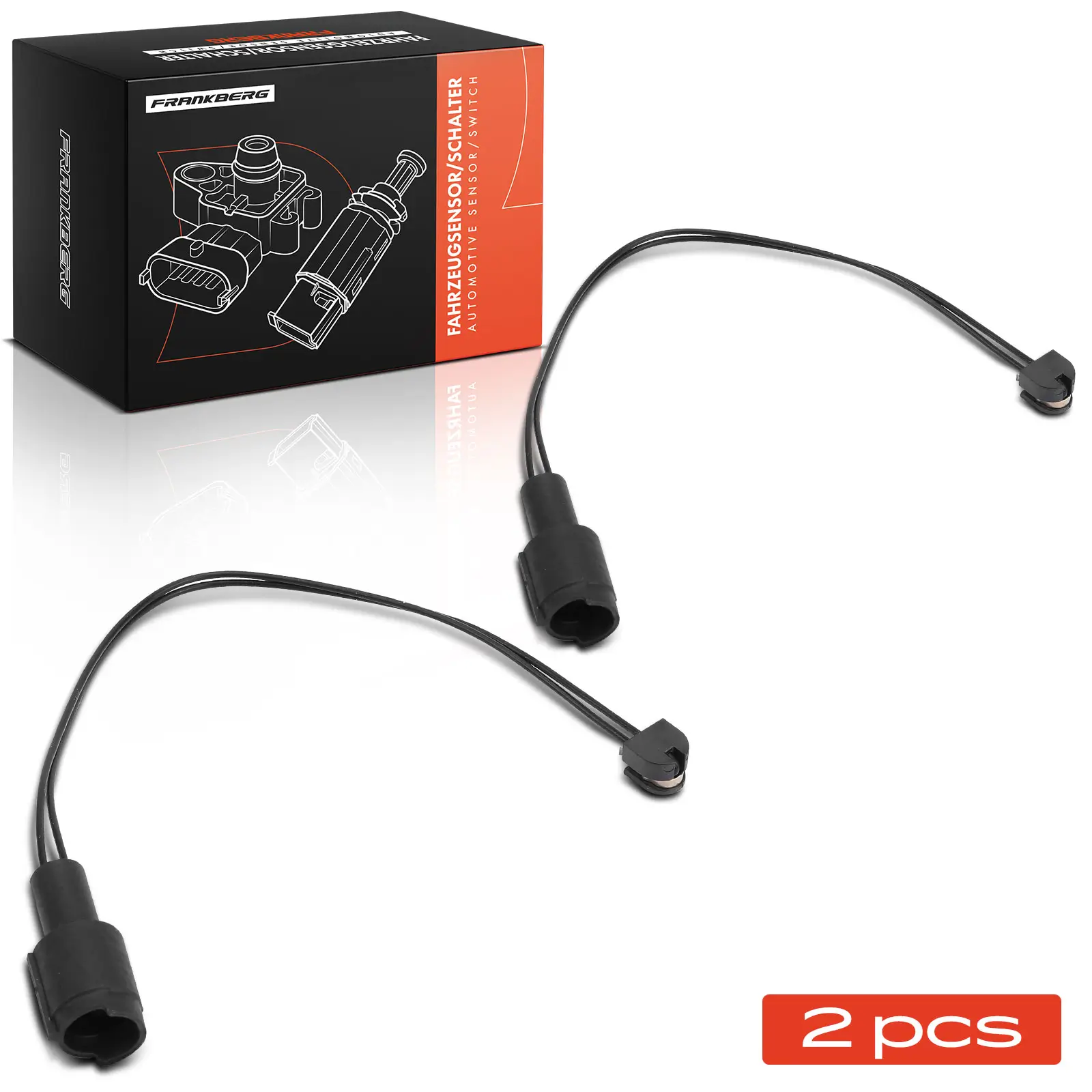 Warnkontakt, Bremsbelagverschleiß vorne und hinten Frankberg 5481FB0030870