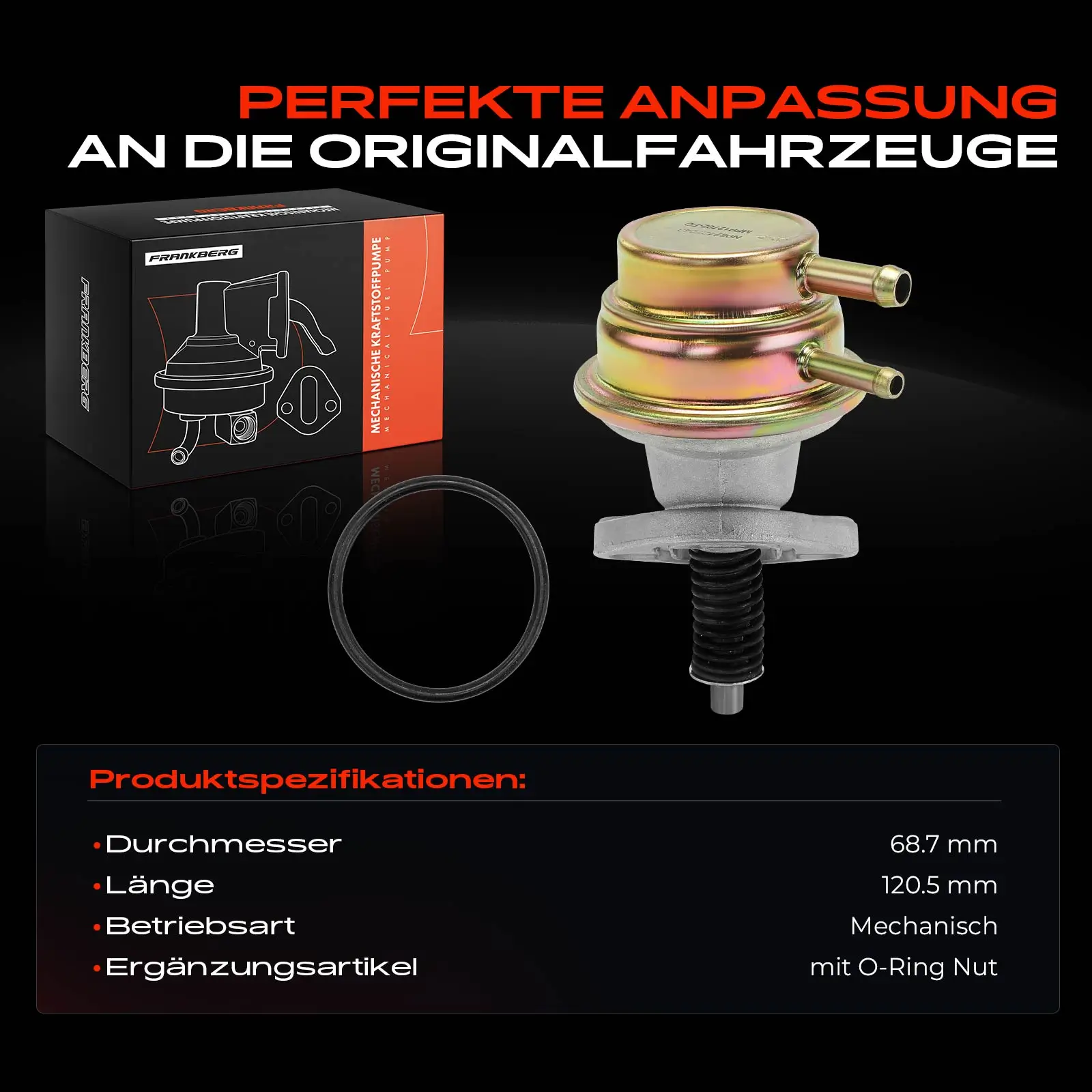Bremssattel Vorderachse rechts Frankberg 5481FB0002603