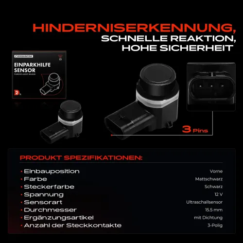 Sensor, Raddrehzahl 12 V Hinterachse beidseitig Frankberg 5481FB0000887 Bild Sensor, Raddrehzahl 12 V Hinterachse beidseitig Frankberg 5481FB0000887