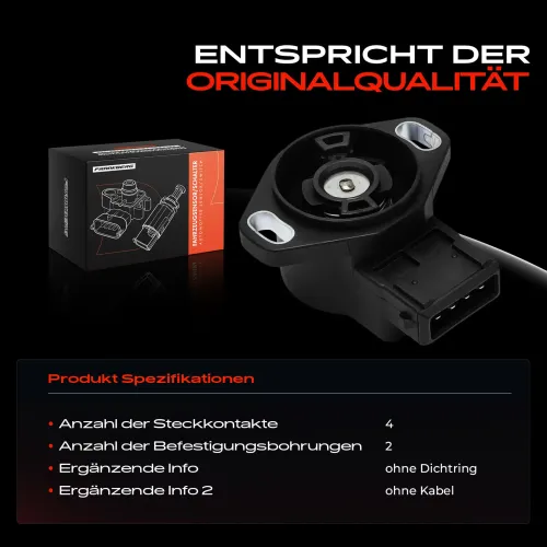 Sensor, Drosselklappenstellung Frankberg 5481FB0030956 Bild Sensor, Drosselklappenstellung Frankberg 5481FB0030956