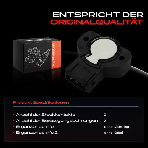 Sensor, Drosselklappenstellung Frankberg 5481FB0030958 Bild Sensor, Drosselklappenstellung Frankberg 5481FB0030958