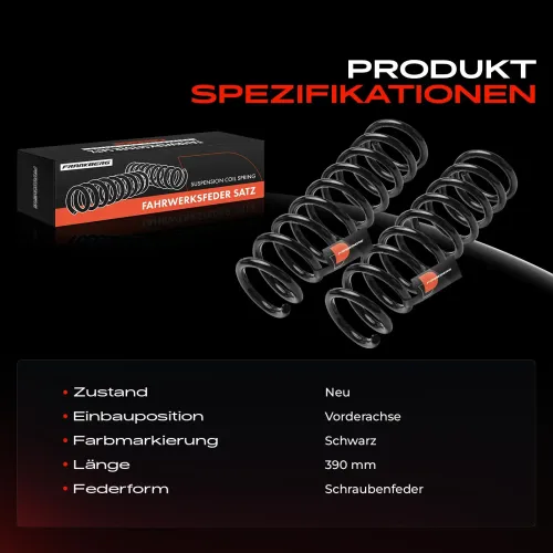 Fahrwerksfeder Vorderachse Frankberg 5481FB0030994 Bild Fahrwerksfeder Vorderachse Frankberg 5481FB0030994