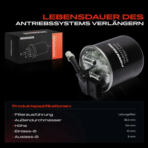 Kraftstofffilter Frankberg 5481FB0031076 Bild Kraftstofffilter Frankberg 5481FB0031076