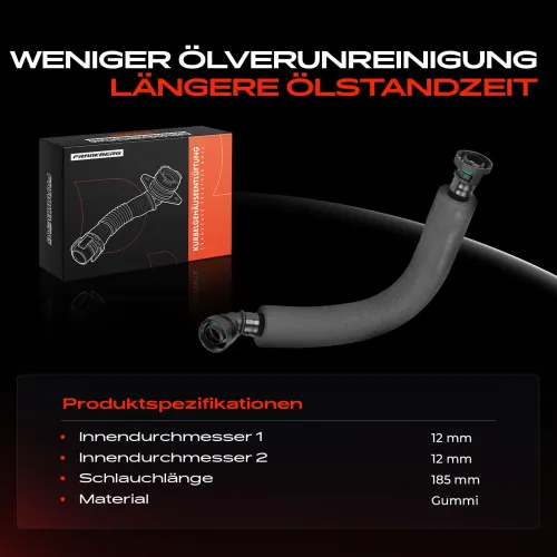 Schlauch, Zylinderkopfhaubenentlüftung Frankberg 5481FB0031097 Bild Schlauch, Zylinderkopfhaubenentlüftung Frankberg 5481FB0031097