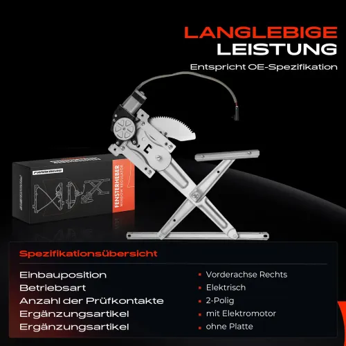 Fensterheber vorne rechts Frankberg 5481FB0031108 Bild Fensterheber vorne rechts Frankberg 5481FB0031108