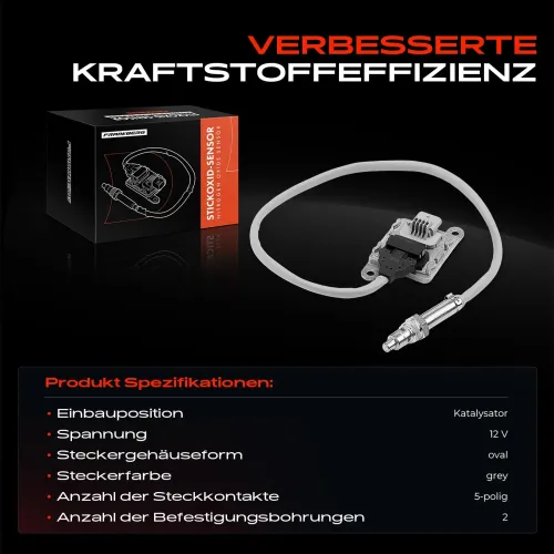NOx-Sensor, Harnstoffeinspritzung 12 V Katalysator Frankberg 5481FB0031144 Bild NOx-Sensor, Harnstoffeinspritzung 12 V Katalysator Frankberg 5481FB0031144