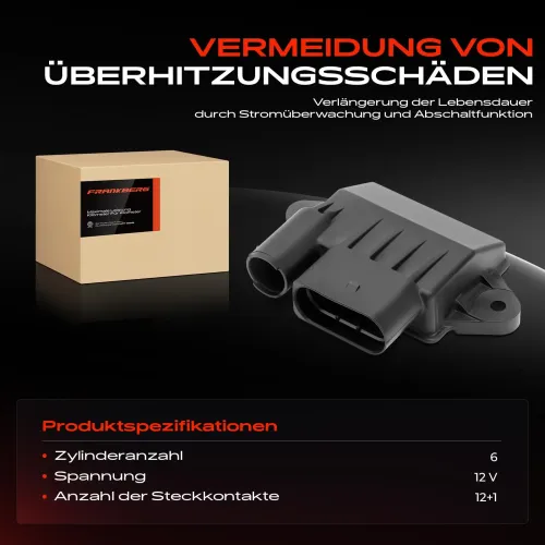 Steuergerät, Glühzeit 12 V Frankberg 5481FB0031149 Bild Steuergerät, Glühzeit 12 V Frankberg 5481FB0031149