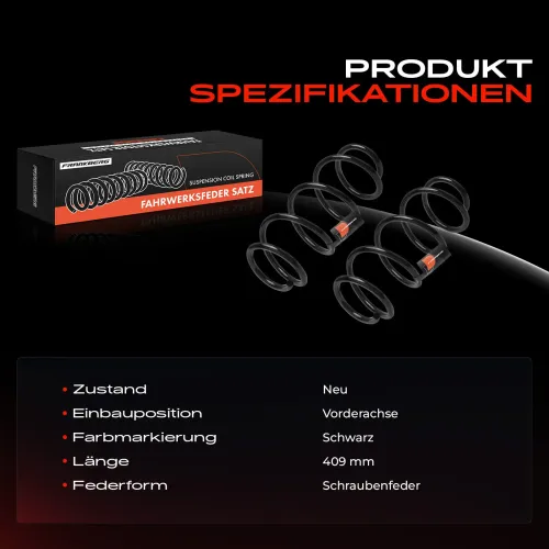 Fahrwerksfeder Vorderachse Frankberg 5481FB0031158 Bild Fahrwerksfeder Vorderachse Frankberg 5481FB0031158