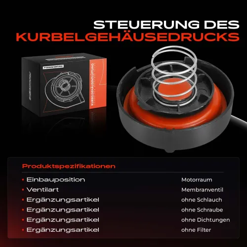 Ventil, Kurbelgehäuseentlüftung Motorraum Frankberg 5481FB0031178 Bild Ventil, Kurbelgehäuseentlüftung Motorraum Frankberg 5481FB0031178