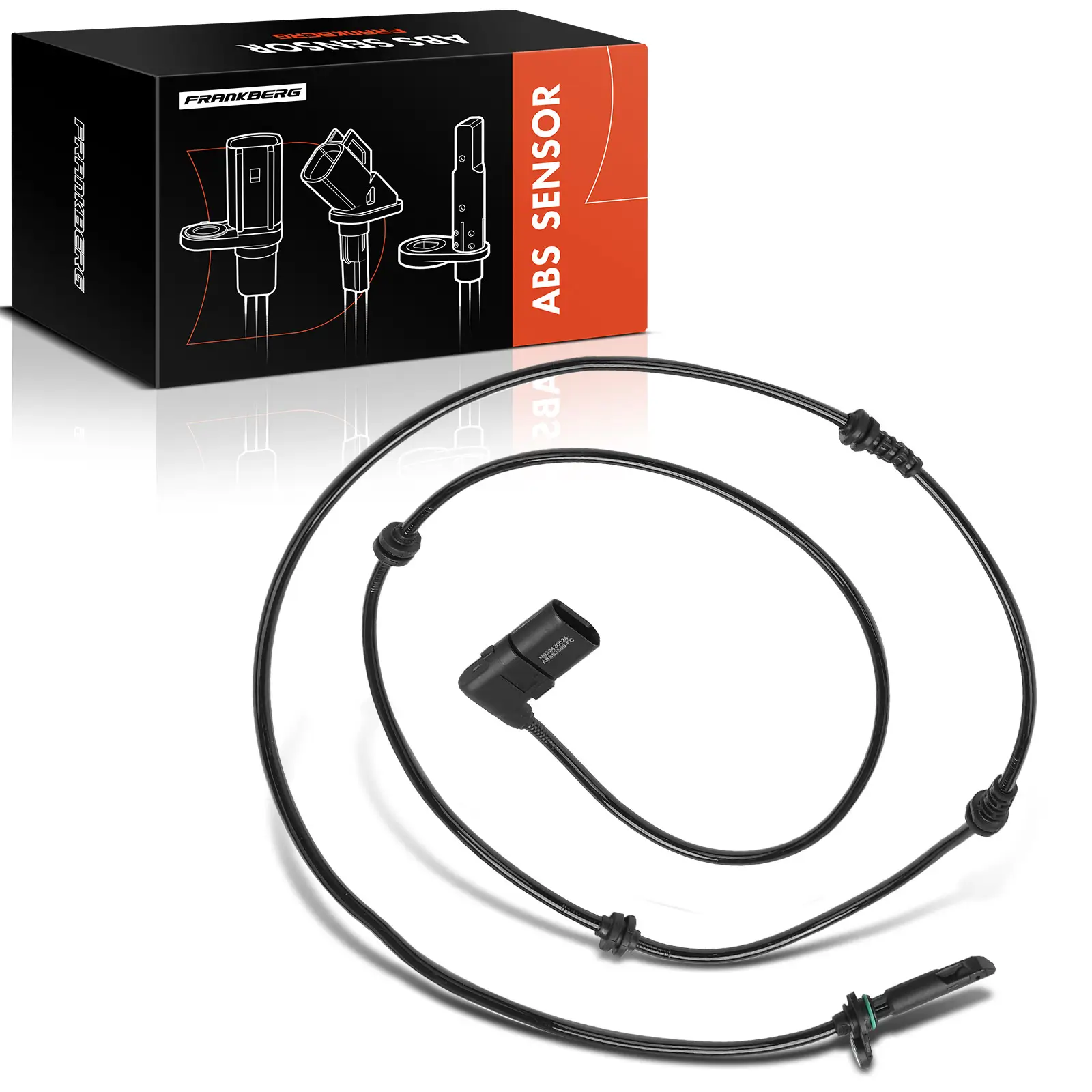 Sensor, Raddrehzahl Vorderachse links Frankberg 5481FB0031691