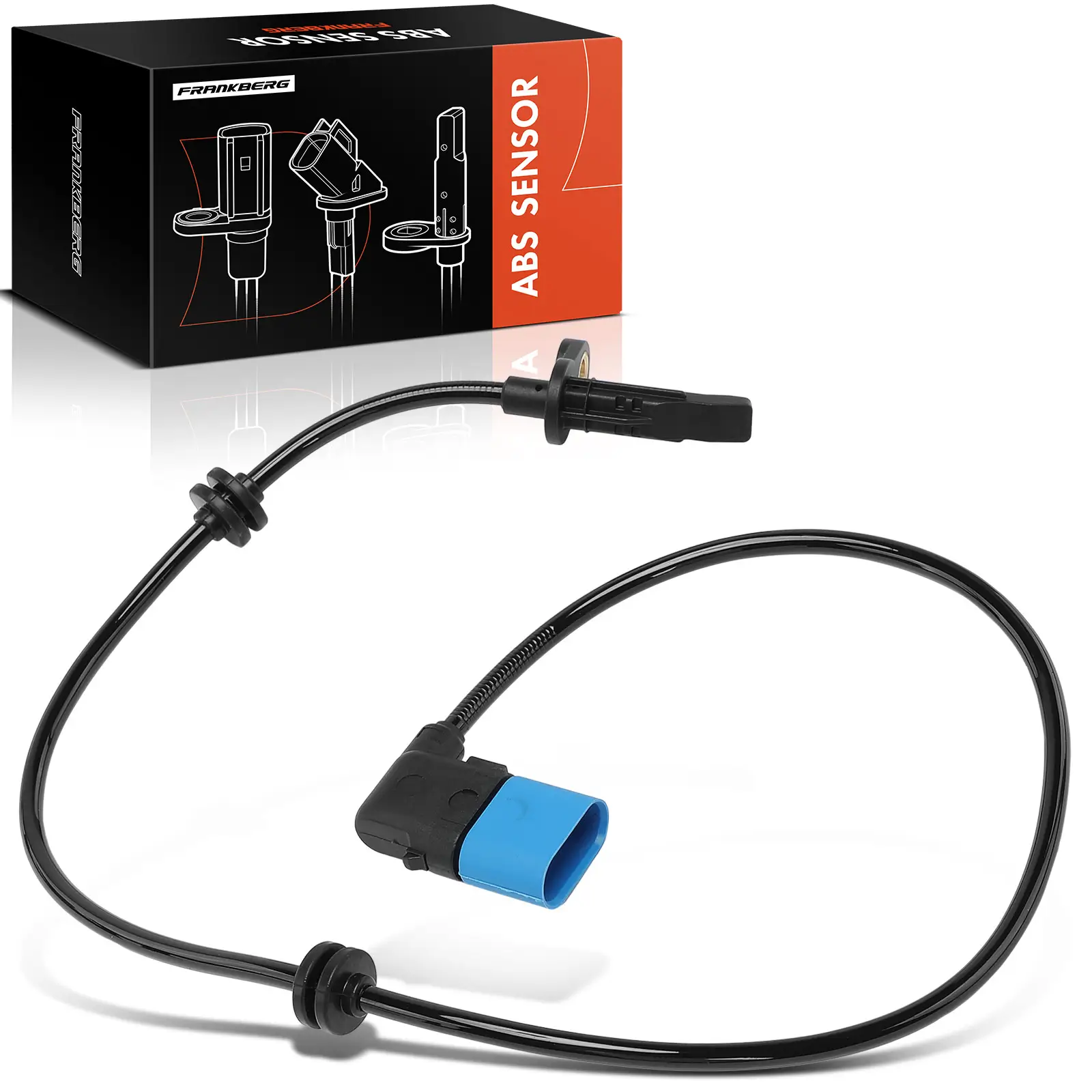 Sensor, Raddrehzahl Hinterachse links Frankberg 5481FB0031770