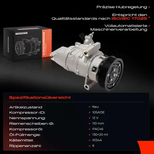 Kompressor, Klimaanlage Frankberg 5481FB0031894 Bild Kompressor, Klimaanlage Frankberg 5481FB0031894