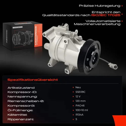 Kompressor, Klimaanlage Frankberg 5481FB0031895 Bild Kompressor, Klimaanlage Frankberg 5481FB0031895