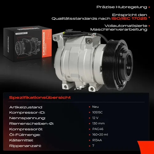 Kompressor, Klimaanlage Frankberg 5481FB0031904 Bild Kompressor, Klimaanlage Frankberg 5481FB0031904