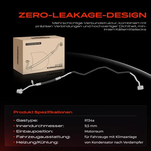 Hochdruck-/Niederdruckleitung, Klimaanlage Motorraum Frankberg 5481FB0032002 Bild Hochdruck-/Niederdruckleitung, Klimaanlage Motorraum Frankberg 5481FB0032002