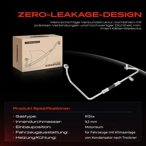 Hochdruck-/Niederdruckleitung, Klimaanlage Motorraum Frankberg 5481FB0032016 Bild Hochdruck-/Niederdruckleitung, Klimaanlage Motorraum Frankberg 5481FB0032016