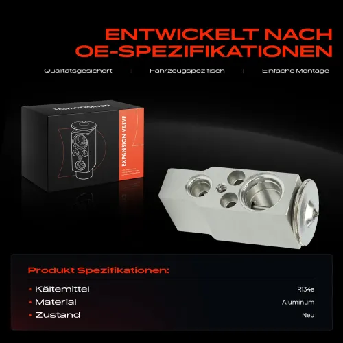 Expansionsventil, Klimaanlage Frankberg 5481FB0032033 Bild Expansionsventil, Klimaanlage Frankberg 5481FB0032033