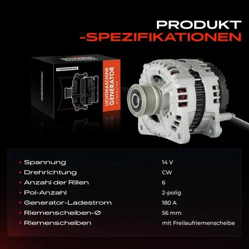 Generator 14 V Frankberg 5481FB0032094 Bild Generator 14 V Frankberg 5481FB0032094