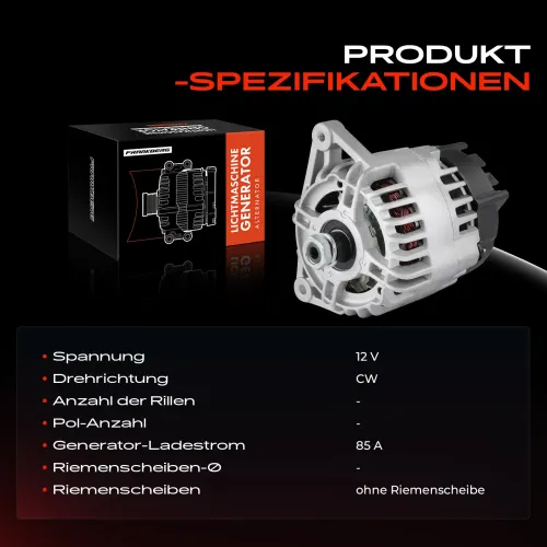 Generator 12 V Frankberg 5481FB0032120 Bild Generator 12 V Frankberg 5481FB0032120