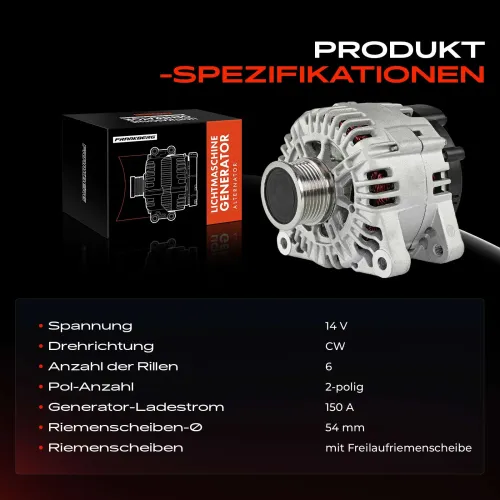 Generator 14 V Frankberg 5481FB0032189 Bild Generator 14 V Frankberg 5481FB0032189