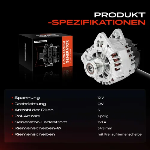 Generator 12 V Frankberg 5481FB0032191 Bild Generator 12 V Frankberg 5481FB0032191