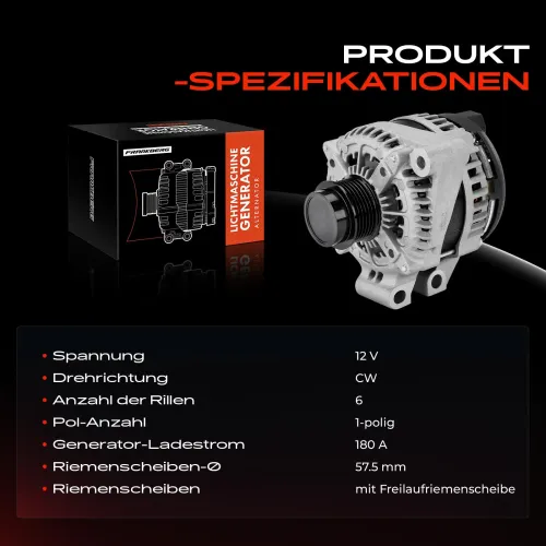 Generator 12 V Frankberg 5481FB0032260 Bild Generator 12 V Frankberg 5481FB0032260