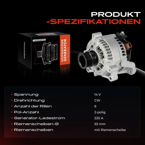 Generator 14 V Frankberg 5481FB0032276 Bild Generator 14 V Frankberg 5481FB0032276