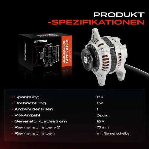 Generator 12 V Frankberg 5481FB0032303 Bild Generator 12 V Frankberg 5481FB0032303