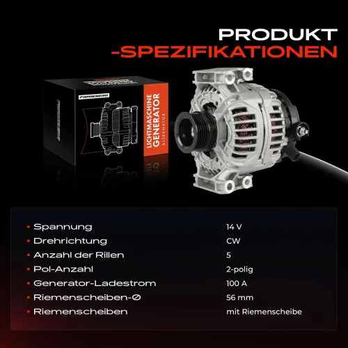 Generator 14 V Frankberg 5481FB0032315 Bild Generator 14 V Frankberg 5481FB0032315