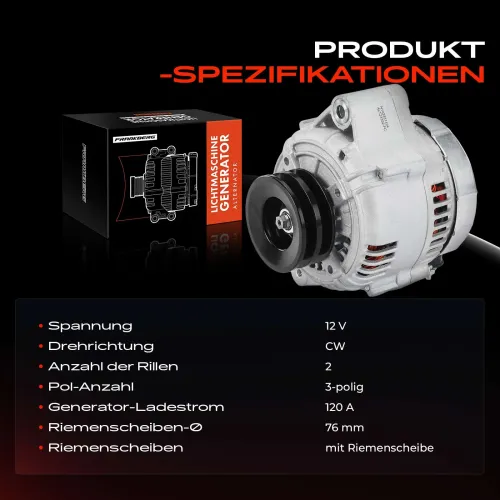 Generator 12 V Frankberg 5481FB0032329 Bild Generator 12 V Frankberg 5481FB0032329