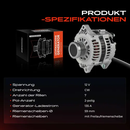 Generator 12 V Frankberg 5481FB0032350 Bild Generator 12 V Frankberg 5481FB0032350